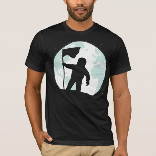 Astronaut Silhouette T-shirt (Voorkant)