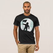Astronaut Silhouette T-shirt (Voorkant volledig)