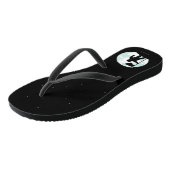 Astronaut Silhouette Teenslippers (Schuin)