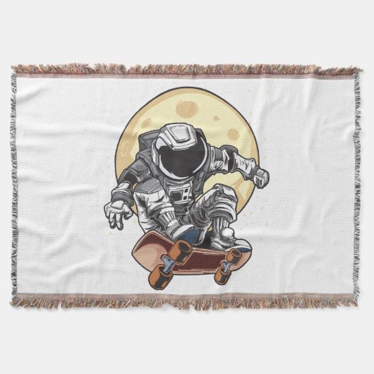 Astronaut Skate Deken (Voorkant)
