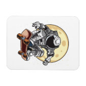 Astronaut Skate Magneet (Horizontaal)