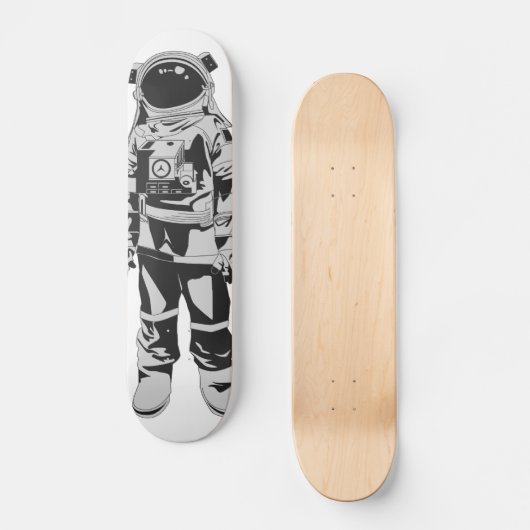 Astronaut Skateboard (Voorkant)