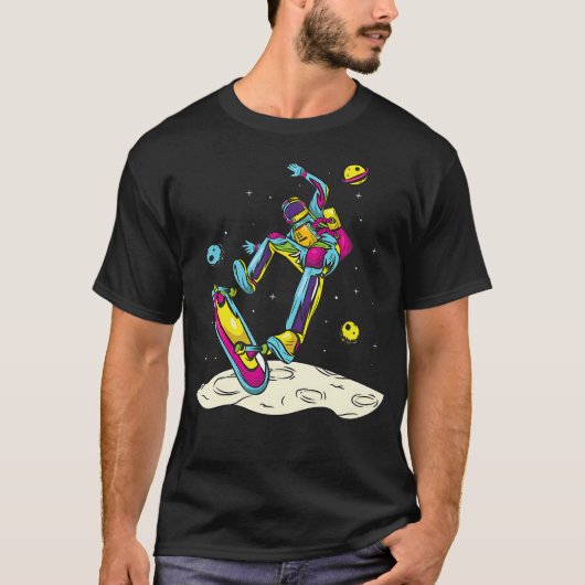 Astronaut Skateboarden - Astronaut Skateboard Ska T-shirt (Voorkant)