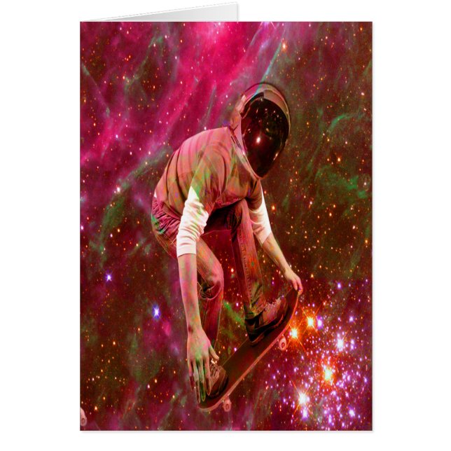 Astronaut Skateboarder (Voorkant)