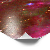 Astronaut Skateboarder Foto Afdruk (Hoek)