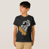 Astronaut Skateboarder, Skateboarding Lover, Astro T-shirt (Voorkant volledig)