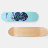 Astronaut Skater Persoonlijk Skateboard (Horizontaal)