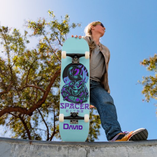 Astronaut Skater Persoonlijk Skateboard (Buiten 1)