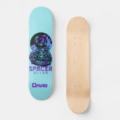 Astronaut Skater Persoonlijk Skateboard (Voorkant)