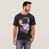 Astronaut Skater T-shirt (Voorkant volledig)