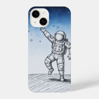 Astronaut sketch phonecase  iPhone 14 hoesje