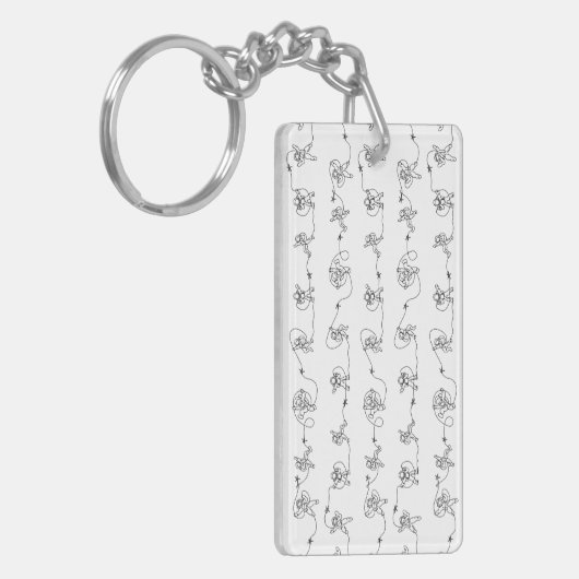 Astronaut Sleutelhanger (Voorkant Links)
