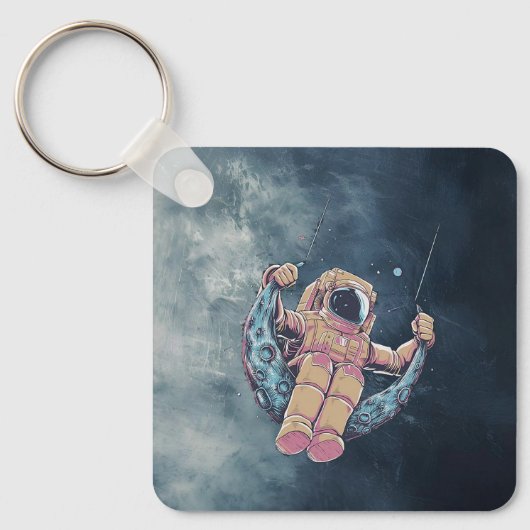 Astronaut Sleutelhanger (Voorkant)