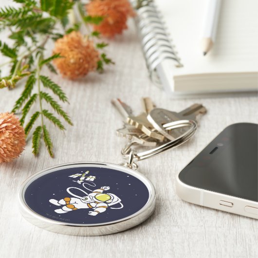 Astronaut Sleutelhanger (Zijkant)