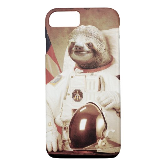 Astronaut Sloth Case-Mate iPhone Case (Achterkant)