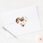 Astronaut Sloth Hart Sticker (Envelop)