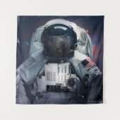 Astronaut sloth koala wandkleed (Voorkant)