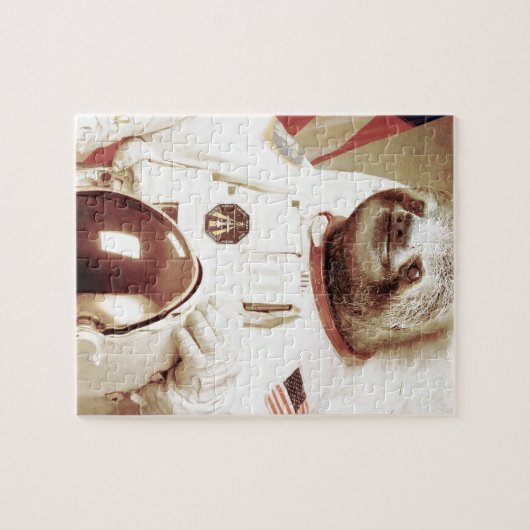 Astronaut Sloth Legpuzzel (Horizontaal)