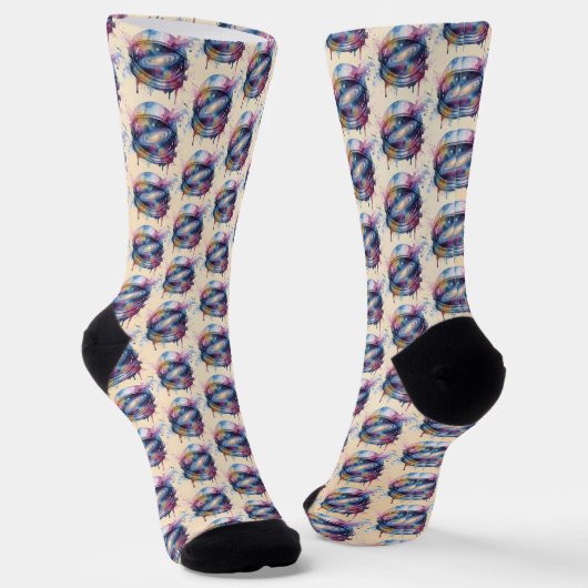 Astronaut Sokken (Gebogen)