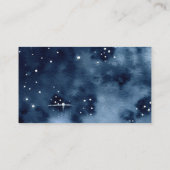 Astronaut Space Baby shower Luier Raffle Kaart Visitekaartje (Achterkant)