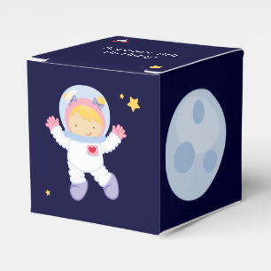 Astronaut Space Birthday Party - Gepersonaliseerd Bedankdoosjes