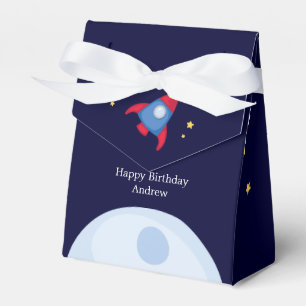 Astronaut Space Birthday Party - Gepersonaliseerd Bedankdoosjes