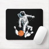 Astronaut Space Bowling Cool Astronaut Bowling Lov Muismat (Met muis)
