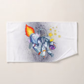 Astronaut Space Boy's Custom Bad Handdoek (Handdoek)