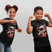 astronaut space Cartoon Tri-Blend Shirt