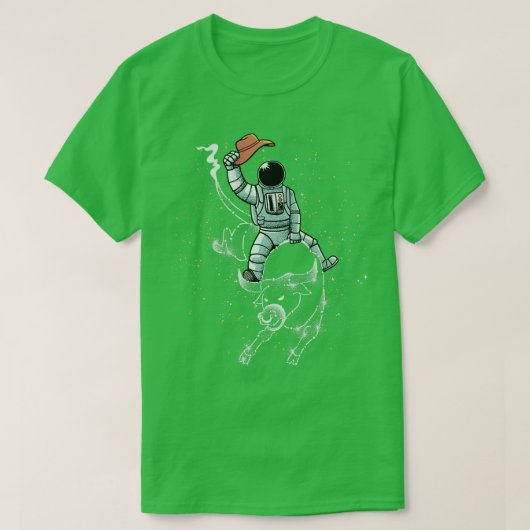 Astronaut Space Cowboy van Tobe Fonseca T-shirt (Design voorkant)