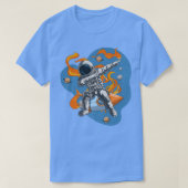 Astronaut Space Dabbing Spaceman Moon Mars Planete T-shirt (Design voorkant)