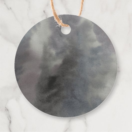 Astronaut Space Dank u Label (Achterkant)