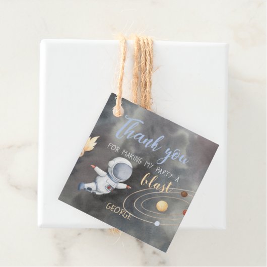 Astronaut Space Dank u Label (In situ)