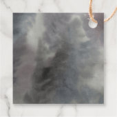 Astronaut Space Dank u Label (Achterkant)