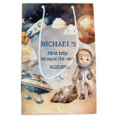 Astronaut Space eerste reis rond de Sun Gift Bag Medium Cadeauzakje (Voorkant)
