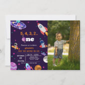 Astronaut Space eerste reis rond de verjaardag van Kaart (Voorkant)