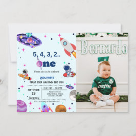 Astronaut Space eerste reis rond de verjaardag van Kaart