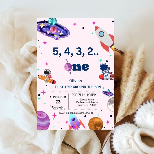 Astronaut Space eerste reis rond de verjaardag van Kaart