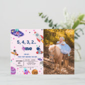 Astronaut Space eerste reis rond de verjaardag van Kaart (Staand voorkant)