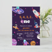 Astronaut Space eerste reis rond de verjaardag van Kaart (Staand voorkant)