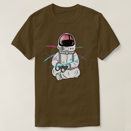 Astronaut Space Explorer T-Shirt (Design voorkant)