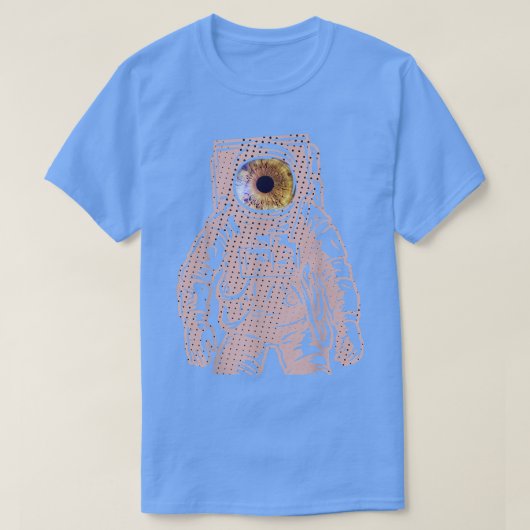 Astronaut Space Eyes T-Shirt (Design voorkant)