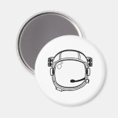 Astronaut Space Helmet Magneet (Voorkant / Achterkant)