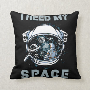 Astronaut Space Introverted Spaceman Kussen