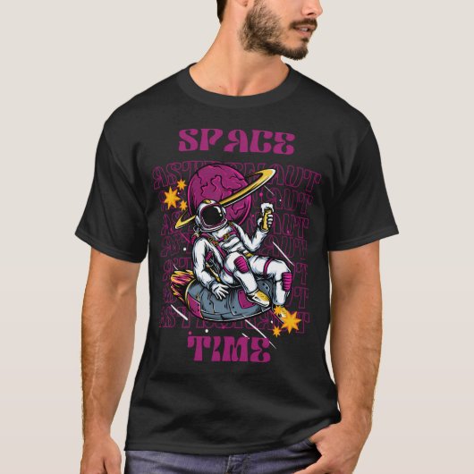 Astronaut Space T-shirt (Voorkant)