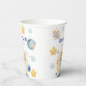 Astronaut Space-Theme Custom Birthday Party Papieren Bekers (Rechts)