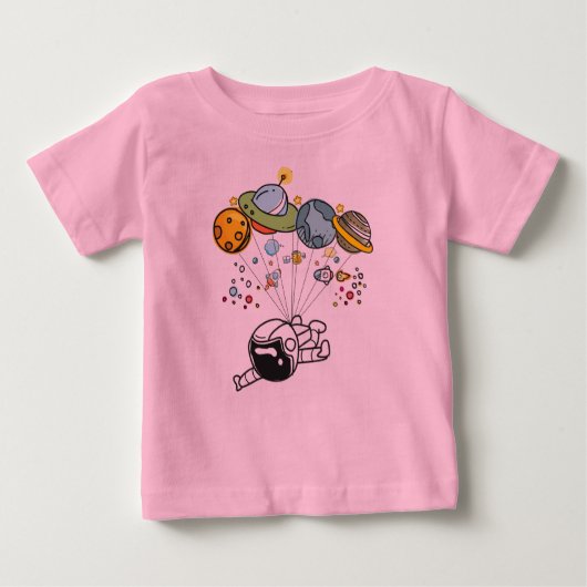 Astronaut Space Travel T Shirt - NASA UFO T-shirt (Voorkant)