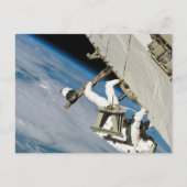 Astronaut Space Walk Briefkaart (Voorkant)