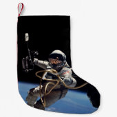 Astronaut Space Walk Kleine Kerstsok (Voorkant)