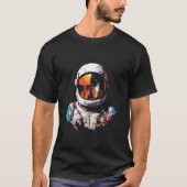 Astronaut Spaceman World Adventure Discovery T-shirt (Voorkant)